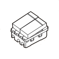 Công tắc kép S18CCM/2A+S18CCM/CN/2A