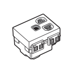 Ổ cắm 3 chấu S18CCUE+S18CCUE/CN