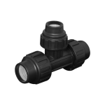 Tê chuyển bậc vặn ren hdpe Sino