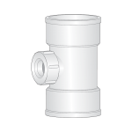 Nối thẳng có cửa kiểm tra uPVC Sino