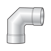 Nối góc hàn 90 độ uPVC Sino
