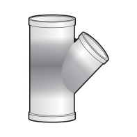 Y thu 45 độ phun phủ uPVC Sino