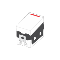 Công tắc 1 chiều cỡ nhỏ có đèn báo S18HS/NS – S18HS/CN/NS
