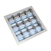 Máng đèn âm trần hệ Châu Âu (BFR)