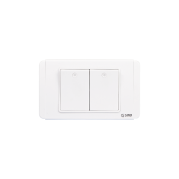 Công tắc đôi 2 chiều phím lớn S68DM2A