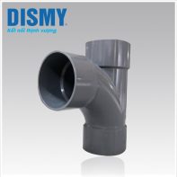 Tê cong u.PVC Dismy