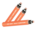 Cáp 1 lõi – màn chắn sợi đồng – không giáp 3.6/6(7.2)KV – Cadisun