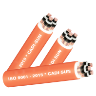 Cáp 3 lõi, màn chắn băng đồng, không giáp 8.7/15(17.5)kV