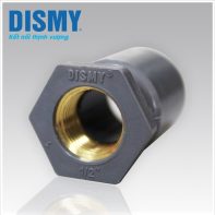 Măng xông ren đồng u.PVC Dismy