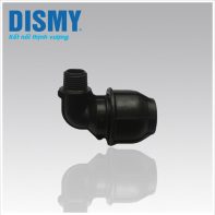 Cút ren ngoài HDPE Dismy