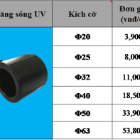 Măng sông UV Dekko