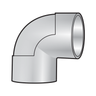 Nối Góc 90 Độ uPVC Sino