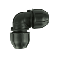 Nối góc 90° PE phun – Cút góc 90° HDPE Tiền Phong