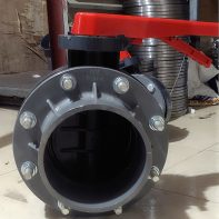 Van Bướm Mặt Bích uPVC Tiền Phong
